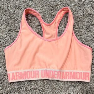 Under Armour Coral Sports Bra